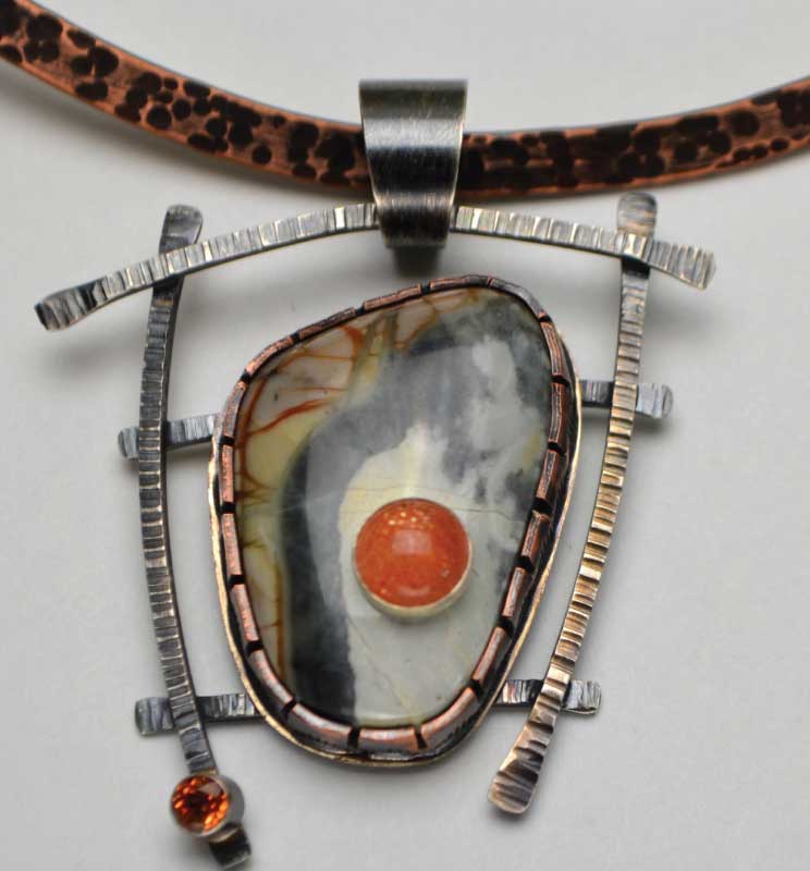2/03/2017 10:30am - 6:00pm and 2/04/2017 10:30am - 6:00 pm Jeff Fulkerson 2-Day Stone on Stone Pendant