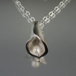 1/31/2012 10am-2pm Jackie Truty Calla and Pearl Pendant