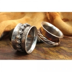 Silver in Motion - Sterling Silver Spinner Ring