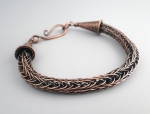 1/27/2017 2:30pm - 6:00pm Debora Mauser Copper Viking Knit Bracelet