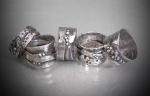 2/02/2017 10:30am - 6:00pm Donna Lewis Organic Silver PMC Rings
