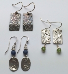 1/31/2020 2:30pm-6pm Lyle Rayfield Easy Earrings In Silver Clay
