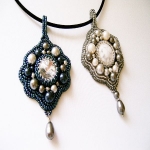 2/3/2012 10am-6pm Irina Wilson Blue Night or White Night Pendant
