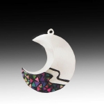 2/3/2012 10am-6pm Jackie Truty Silver and Abalone Shell Inlay Pendant