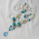 2/5/2012 10am-6pm Olena Bugrimenko Blue Roses Necklace
