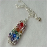 2/7/2012 2pm-6pm Olena Bugrimenko Rainbow Pendant