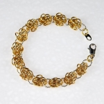 2/9/2012 10am-2pm Olena Bugrimenko Gold and Silver Bracelet and Earrings