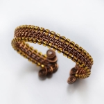 2/10/2012 10am-2pm Albina Manning Woven Wire Bangle