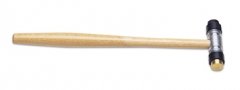 Hammer with Detachable Face, Brass and Fibre, 4 Ounces||HAM-370.04