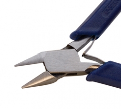 Relentless Ergonomic Cutter, Sidecutter, Pointed Jaw, Semi-Flush, 4-1/2 Inches||PLR-115.50E