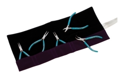 Glitter Line Pliers and Cutter, 5 Piece Set with Pouch||PLR-255.99G.01