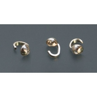 Sterling Silver Plated Bead Tip, Single Cup, Pack of 144||BDS-210.06