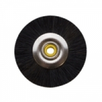 Metal-Hub Brushes, Black, Stiff Brush||BRS-210.10