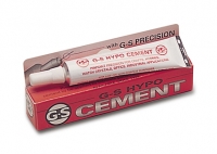 G-S Hypo Jeweler's Cement, 1/3 ounce tube||GLU-105.00