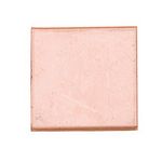Copper Shape, Square, 1-1/2 inch, 6 Pieces||MET-110.37