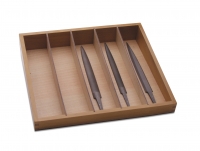 Wooden File Organizer, 5 Compartments||PKG-106.50