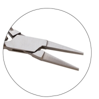Teal Slimline Plier, Flat Nose Pliers, 4-1/2 Inch||PLR-255.05