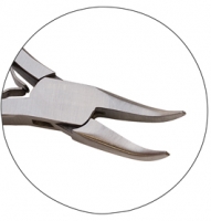 Teal Slimline Plier, Bent Nose Pliers, 4-1/2 Inch||PLR-255.50