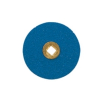 Blue Sanding Discs, Medium, 7/8 Inch Pin-Hole, Box of 100||POL-392.02