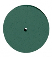 Unmounted Gold Polisher, Wheel, Green, Medium Grit, 100 Pack||POL-411.21
