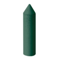 Unmounted Gold Polisher, Bullet, Green, Medium Grit, 100 Pack||POL-411.23