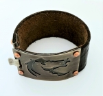 2/4/2020 10:30am-6pm Kim St Jean Sterling And Leather Bracelet