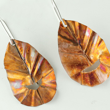 Beginning Foldforming Earrings