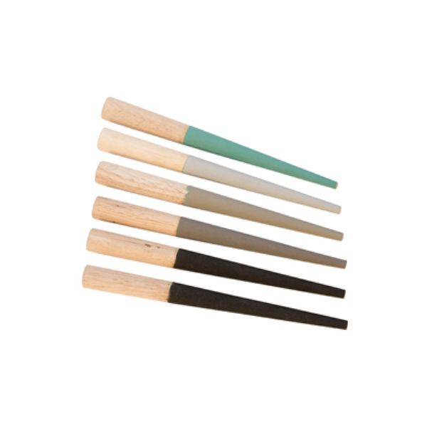 BUF753.98 Round Sanding Sticks, Set of 6, 91/4 Inches