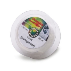 Griffin Elastic Beading Cord, Clear, 0.5 Millimeters, 5 Meters||BDC-470.00