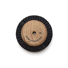 WOOD HUB BRUSH 2C-2 ROW, 2-5/8"||BRS-125.00