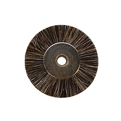 Unmounted Miniature Wheel Brushes, Soft Bristles, 1 Inch, 12 Pack||BRS-315.10