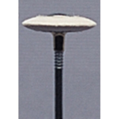 Mounted Felt Bob, Small Knife Edge Shape, 3/32 Inch||BUF-512.09