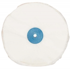 Combed Finex Muslin Buff, Loose, Plastic Center, 5 Inches, 54 Ply||BUF-635.54