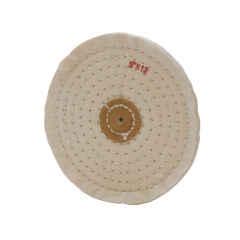 WHITE RAZOR EDGE BUFF- 5 X 12 PLY||BUF-685.12