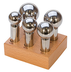 5PC LARGE PUNCH SET W/WOOD STAND (28mm-45mm)||DAP-725.00