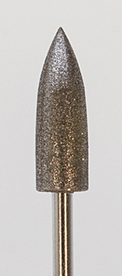 DIAMOND BUR - 6MM BULLET - MEDIUM||DIB-145.06