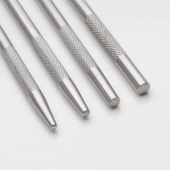 PUNCH SET 3 - ROUND DOMED END, 4 PC||HAM-101.30