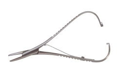 Mathieu Bead String Holder w/o Serration, 5 inches, Stainless Steel||HEM-150.15