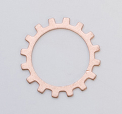 Copper Open Gear, 24 Gauge, 3/4 Inch, Pack of 6||MET-550.46