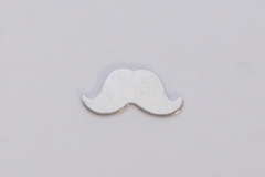 NICKEL SILVER - 24ga - SMALL MUSTACHE - Pack of 144||MET-650.78G