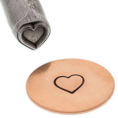 Design Stamp, Contemporary, Heart||PUN-103.25