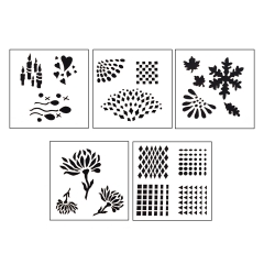 Design Stencils - Reflections - 5 Pieces||STL-120.00