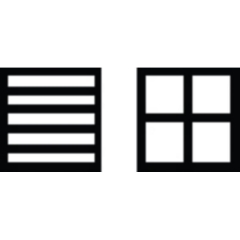 Metal Clay Design Block, Square, Horizontal Stripes and Plus Sign||STM-110.03