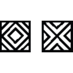 Metal Clay Design Block, Square, Triple Diamond and Triple X Design||STM-110.06