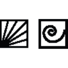 Metal Clay Design Block, Square, Sun Burst and Swirl||STM-110.07