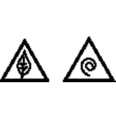 Metal Clay Design Block, Equilateral Triangle, #5||STM-120.05