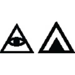 Metal Clay Design Block, Equilateral Triangle, #10||STM-120.10