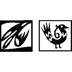 Metal Clay Design Block, Square, Southwestern Symbols, #23||STM-311.23