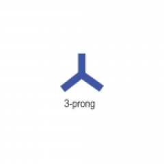 COWDERY 3-PRONG, 8MM X 0.75MM||WAX-282.44