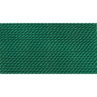 Nylon Beading Thread, Green, Size 4, 0.60 Millimeters, Pack of 10||BDC-116.04